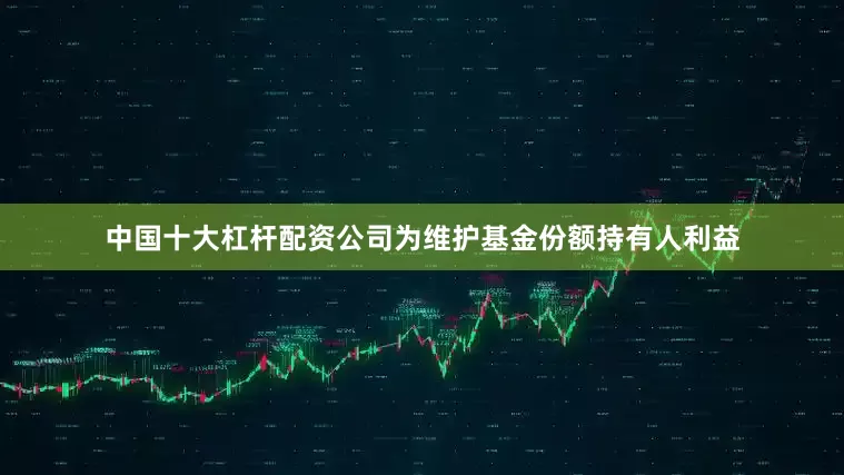 中国十大杠杆配资公司为维护基金份额持有人利益